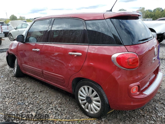 2014 FIAT 500L Easy with VIN ZFBCFABH9EZ027899, listed as a Copart auction lot 73197834 with 151,791 mi miles and Salvage Title. Bid and sale history available at DreamBid. Image 2.