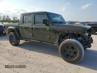 2023 Jeep Gladiator Mojave with VIN 1C6JJTEG8PL569249, listed as a Copart auction lot 53398865 with 19,416 mi miles and Salvage title. Bid and sale history available at DreamBid. Image 4.