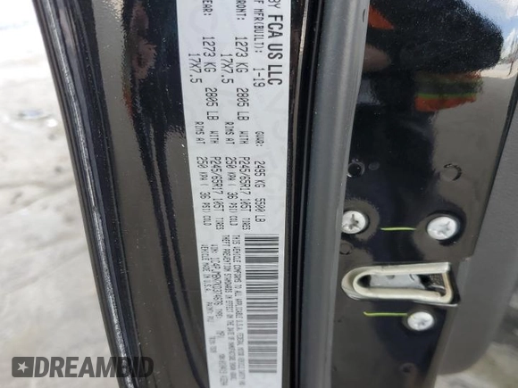 2019 Jeep Cherokee Trailhawk with VIN 1C4PJMBN7KD374676, listed as a Copart auction lot 51504125 with 34,323 mi miles and Salvage Title. Bid and sale history available at DreamBid. Image 15.