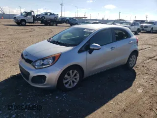 2014 Kia Rio EX with VIN KNADN5A36E6359072, listed as a Copart auction lot 78525594 with 87,226 mi miles and Salvage Title. Bid and sale history available at carsss.com. Image 1.