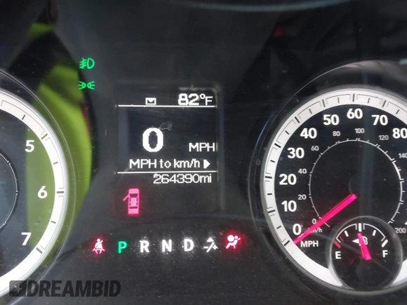 2014 Ram 1500 Express with VIN 1C6RR7KT9ES152522, listed as a IAAI auction lot 42019411 with 264,390 mi miles and . Bid and sale history available at DreamBid. Image 7.