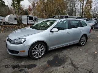 2012 Volkswagen Jetta SportWagen SE with VIN 3VWPP7AJ9CM654939, listed as a Copart auction lot 82711954 with 132,680 mi miles and Salvage Title. Bid and sale history available at carsss.com. Image 1.