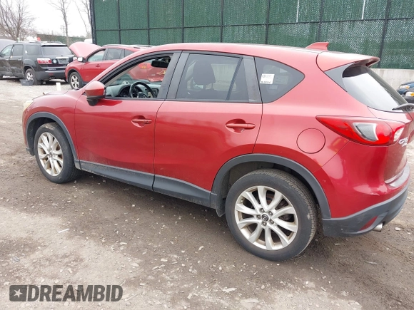 2013 Mazda CX-5 Grand Touring with VIN JM3KE4DE8D0164374, listed as a IAAI auction lot 41820866 with 145,815 mi miles. Bid and sale history available at carsss.com. Image 3.
