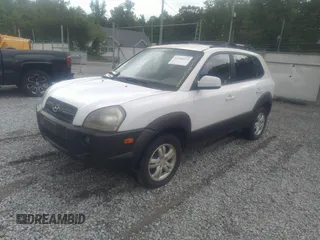 2007 Hyundai Tucson SE with VIN KM8JN72D97U485574, listed as a IAAI auction lot 42180222 with 128,098 mi miles and . Bid and sale history available at DreamBid. Image 2.