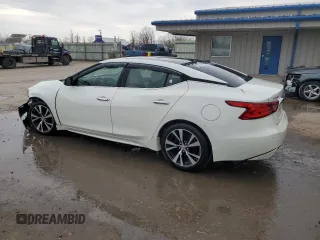 2018 Nissan Maxima Platinum with VIN 1N4AA6AP2JC375765, listed as a Copart auction lot 53343505 with 83,675 mi miles and Salvage Title. Bid and sale history available at DreamBid. Image 2.