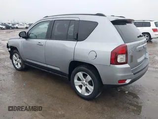 2017 Jeep Compass Sport with VIN 1C4NJCBA7HD124023, listed as a IAAI auction lot 41436187 with Not Provided miles and . Bid and sale history available at carsss.com. Image 3.