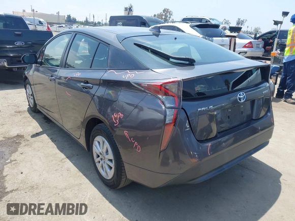 2017 Toyota Prius Two with VIN JTDKBRFU7H3570136, listed as a IAAI auction lot 42183403 with 112,828 mi miles and . Bid and sale history available at DreamBid. Image 3.