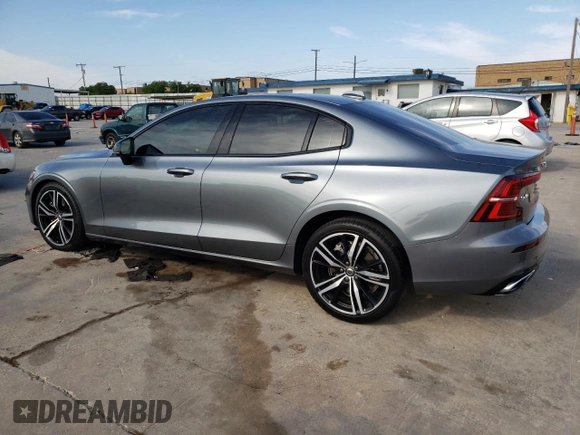 2019 Volvo S60 R-Design with VIN 7JRA22TM7KG013011, listed as a Copart auction lot 47976873 with 14,425 mi miles. Bid and sale history available at carsss.com. Image 2.