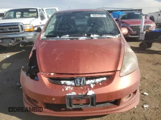 2008 Honda Fit Sport with VIN JHMGD37668S041570, listed as a Copart auction lot 45044285 with 210,084 mi miles and Salvage Title. Bid and sale history available at carsss.com. Image 5.