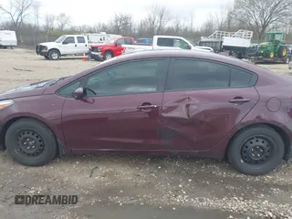 2017 Kia Forte LX with VIN 3KPFK4A75HE061483, listed as a IAAI auction lot 42148250 with 161,229 mi miles. Bid and sale history available at carsss.com. Image 14.