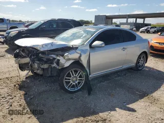 2005 Scion tC with VIN JTKDE177650059937, listed as a Copart auction lot 56122335 with 181,256 mi miles and Salvage Title. Bid and sale history available at DreamBid. Image 1.