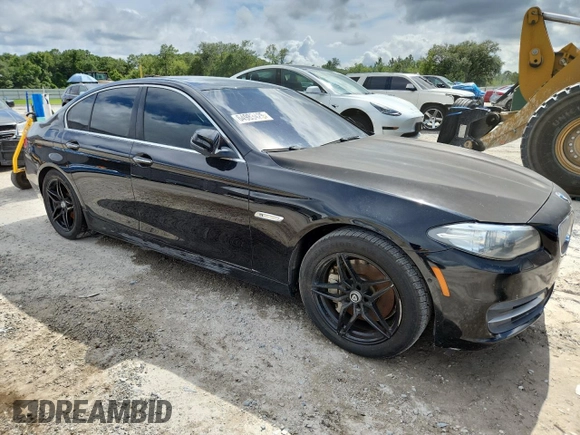 2014 BMW 5 Series 550i with VIN WBAKN9C50ED680744, listed as a Copart auction lot 64983425 with 161,172 mi miles and Clean title. Bid and sale history available at DreamBid. Image 4.