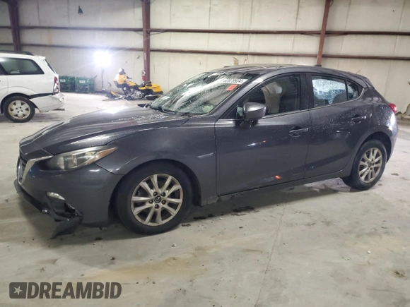 2014 Mazda 3 i Grand Touring with VIN JM1BM1M78E1189878, listed as a Copart auction lot 71418094 with 150,271 mi miles and Salvage Title. Bid and sale history available at DreamBid. Image 1.