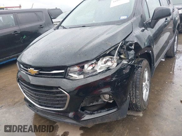 2019 Chevrolet Trax LS with VIN 3GNCJNSB7KL357677, listed as a IAAI auction lot 41897552 with 96,323 mi miles and . Bid and sale history available at DreamBid. Image 6.