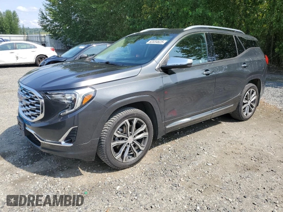 2018 GMC Terrain Denali z VIN 3GKALXEX1JL190927, wystawiony jako Copart lot #62034625 z przebiegiem 132 202 mil mil oraz Czysty tytuł • Clean title. Historia ofert i sprzedaży dostępna na DreamBid. Obrazek 1.