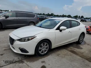 2014 Mazda 3 i Sport with VIN JM1BM1U77E1195218, listed as a Copart auction lot 62371975 with 106,070 mi miles and Salvage title. Bid and sale history available at DreamBid. Image 1.