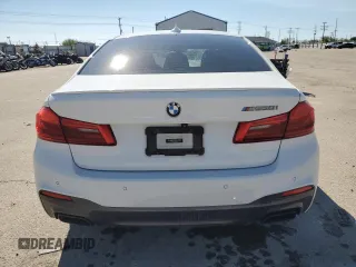 2018 BMW 5 Series M550i xDrive with VIN WBAJB9C51JB287233, listed as a Copart auction lot 55899505 with Not provided miles and Salvage title. Bid and sale history available at DreamBid. Image 6.