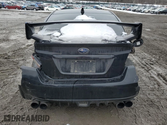 2017 Subaru WRX Limited with VIN JF1VA1J68H8802486, listed as a Copart auction lot 44761195 with 0 mi miles and Salvage Title. Bid and sale history available at carsss.com. Image 6.