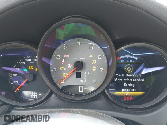 2021 Porsche Macan S with VIN WP1AB2A58MLB35721, listed as a IAAI auction lot 42591180 with 47,444 mi miles and . Bid and sale history available at DreamBid. Image 7.