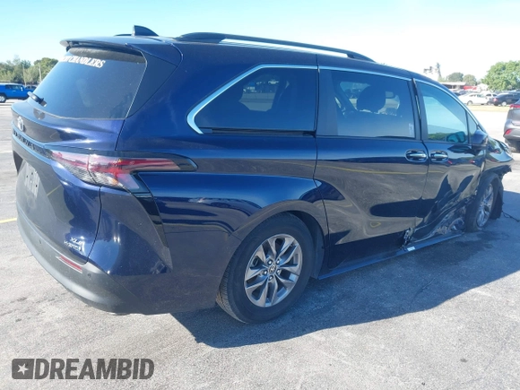 2023 Toyota Sienna XLE с VIN 5TDJSKFC6PS099555, выставлен на аукционе IAAI как лот 41743763 с пробегом 23 516 миль миль и . История ставок и продаж доступна на DreamBid. Изображение 4.