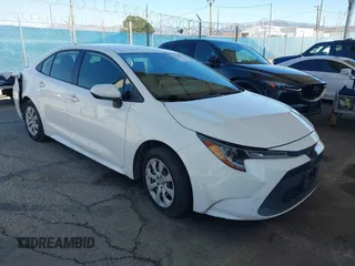 2020 Toyota Corolla LE with VIN JTDEPRAE6LJ099244, listed as a IAAI auction lot 41818840 with 80,429 mi miles. Bid and sale history available at carsss.com. Image 1.