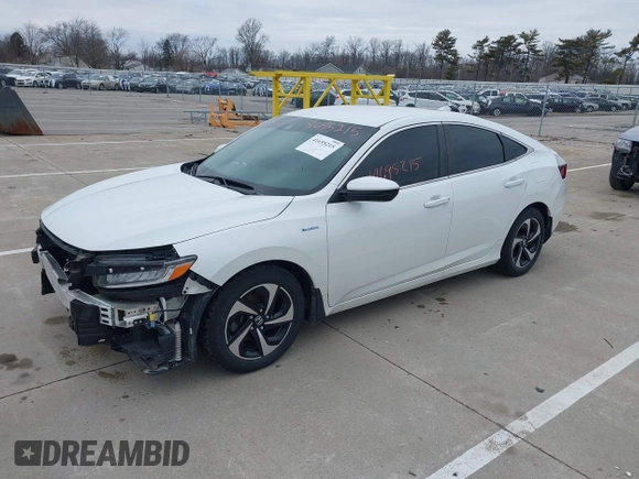 2021 Honda Insight EX with VIN 19XZE4F5XME007070, listed as a IAAI auction lot 41695215 with 99,670 mi miles and . Bid and sale history available at carsss.com. Image 18.