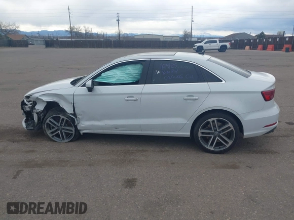 2019 Audi A3 Sedan Premium with VIN WAUBEGFF8KA113719, listed as a IAAI auction lot 41840859 with 69,700 mi miles. Bid and sale history available at carsss.com. Image 13.