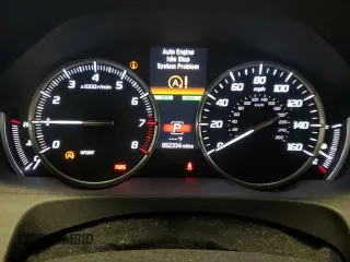 2018 Acura TLX w/Advance Pkg with VIN 19UUB3F73JA002016, listed as a Copart auction lot 71093174 with 52,334 mi miles and Salvage Title. Bid and sale history available at carsss.com. Image 9.