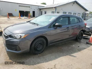 2020 Subaru Impreza with VIN 4S3GTAB66L3725747, listed as a Copart auction lot 59089645 with 87,863 mi miles and Salvage title. Bid and sale history available at DreamBid. Image 1.
