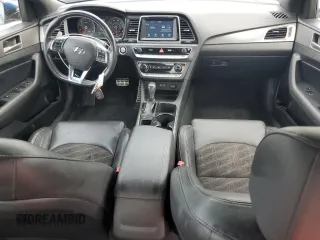 2018 Hyundai Sonata SEL with VIN 5NPE34AF8JH639903, listed as a Copart auction lot 50954785 with 71,135 mi miles and Salvage Title. Bid and sale history available at DreamBid. Image 8.