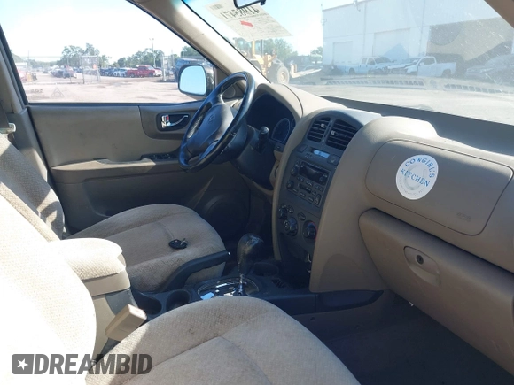 2006 Hyundai Santa Fe GLS with VIN KM8SC13D26U100098, listed as a IAAI auction lot 41985471 with 155,808 mi miles and . Bid and sale history available at DreamBid. Image 5.
