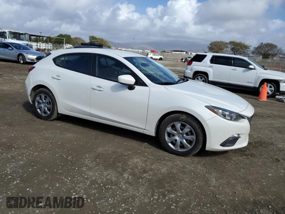 2016 Mazda 3 i Sport with VIN JM1BM1J79G1287549, listed as a Copart auction lot 45183375 with 43,123 mi miles and Salvage Title. Bid and sale history available at DreamBid. Image 4.
