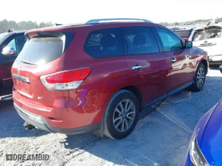 2013 Nissan Pathfinder SL with VIN 5N1AR2MN7DC684430, listed as a IAAI auction lot 41687480 with 178,604 mi miles. Bid and sale history available at carsss.com. Image 4.