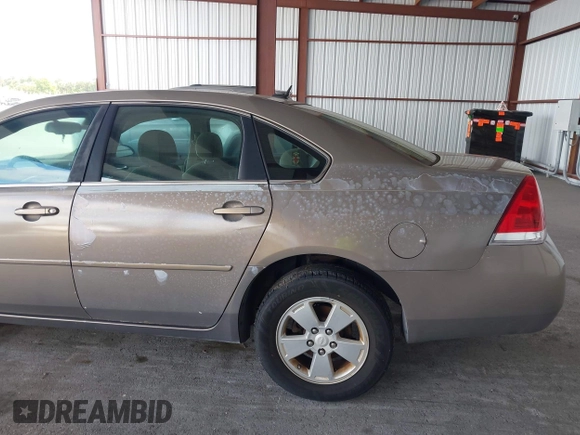 2007 Chevrolet Impala LT with VIN 2G1WT58K579186471, listed as a IAAI auction lot 42108114 with 165,720 mi miles and . Bid and sale history available at DreamBid. Image 6.