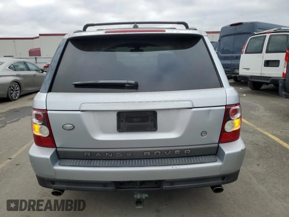 2006 Land Rover Range Rover Sport SC with VIN SALSH23476A949309, listed as a Copart auction lot 43165375 with 185,802 mi miles and Clean Title. Bid and sale history available at carsss.com. Image 6.