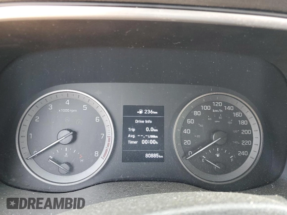 2019 Hyundai Tucson Limited with VIN KM8J3CAL7KU940714, listed as a Copart auction lot 58731815 with 80,885 mi miles and Salvage title. Bid and sale history available at DreamBid. Image 9.