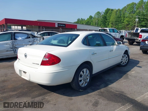2005 Buick LaCrosse CX with VIN 2G4WC532151260376, listed as a IAAI auction lot 42281365 with 186,232 mi miles and . Bid and sale history available at DreamBid. Image 4.