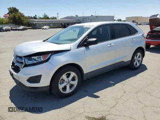 2015 Ford Edge SE with VIN 2FMTK3G97FBC40534, listed as a Copart auction lot 63452225 with 146,659 mi miles and Salvage title. Bid and sale history available at DreamBid. Image 1.