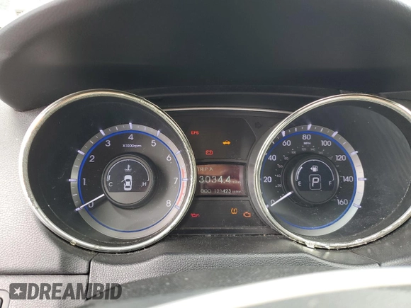 2012 Hyundai Sonata Limited with VIN 5NPEC4AB0CH436813, listed as a Copart auction lot 51798215 with 121,423 mi miles and Clean Title. Bid and sale history available at DreamBid. Image 9.