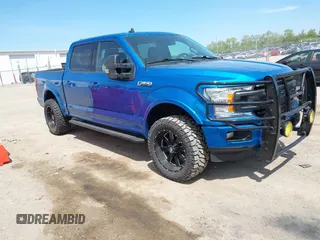 2019 Ford F-150 XL with VIN 1FTEW1EP3KFD44678, listed as a IAAI auction lot 42232307 with 83,039 mi miles and . Bid and sale history available at DreamBid. Image 1.