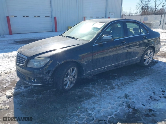 2008 Mercedes-Benz C-Class 3.0L Sport with VIN WDDGF54X38F132654, listed as a IAAI auction lot 41636322 with 184,131 mi miles. Bid and sale history available at carsss.com. Image 17.