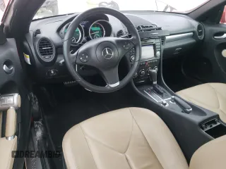 2009 Mercedes-Benz SLK-Class 3.0L with VIN WDBWK54F79F214878, listed as a Copart auction lot 78651114 with 104,347 mi miles and Salvage Title. Bid and sale history available at carsss.com. Image 8.