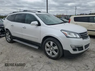 2016 Chevrolet Traverse LTZ z VIN 1GNKVJKD6GJ103208, wystawiony jako Copart lot #53154295 z przebiegiem 110 093 mil mil oraz Szkoda całkowita • Salvage title. Historia ofert i sprzedaży dostępna na DreamBid. Obrazek 4.