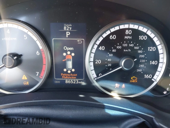 2017 Lexus NX with VIN JTJYARBZ1H2072015, listed as a IAAI auction lot 42092688 with 86,523 mi miles. Bid and sale history available at carsss.com. Image 7.