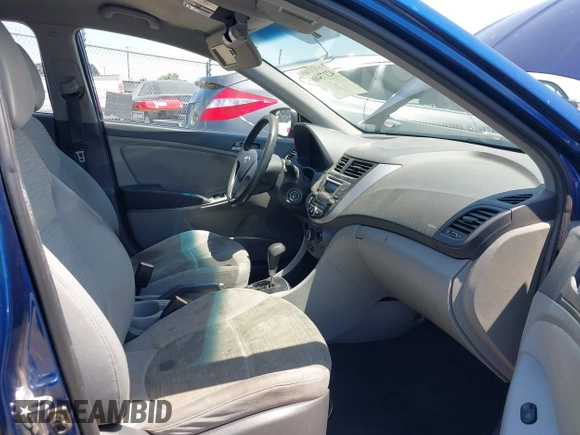 2015 Hyundai Accent GLS with VIN KMHCT4AE3FU831706, listed as a IAAI auction lot 42173408 with 97,985 mi miles and . Bid and sale history available at carsss.com. Image 5.