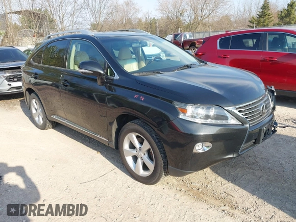2015 Lexus RX 350 with VIN 2T2BK1BAXFC310598, listed as a IAAI auction lot 42059796 with 63,355 mi miles and . Bid and sale history available at DreamBid. Image 1.
