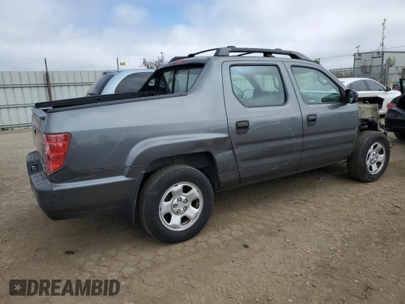 2011 Honda Ridgeline RT z VIN 5FPYK1F26BB451960, wystawiony jako Copart lot #53733215 z przebiegiem 202 556 mil mil oraz Szkody całkowita. Historia ofert i sprzedaży dostępna na DreamBid. Obrazek 3.
