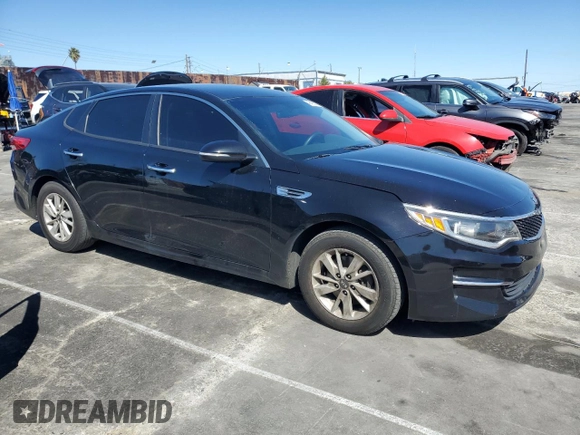 2018 Kia Optima LX with VIN 5XXGT4L3XJG202749, listed as a Copart auction lot 49455505 with 115,482 mi miles and Salvage Title. Bid and sale history available at DreamBid. Image 4.