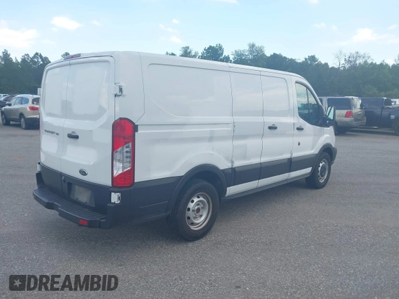 2019 Ford Transit with VIN 1FTYE1ZM3KKB46285, listed as a IAAI auction lot 42495117 with 234,622 mi miles and . Bid and sale history available at DreamBid. Image 4.