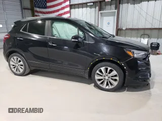 2018 Buick Encore Preferred with VIN KL4CJASB2JB665917, listed as a Copart auction lot 52952515 with 93,036 mi miles and Salvage Title. Bid and sale history available at DreamBid. Image 4.